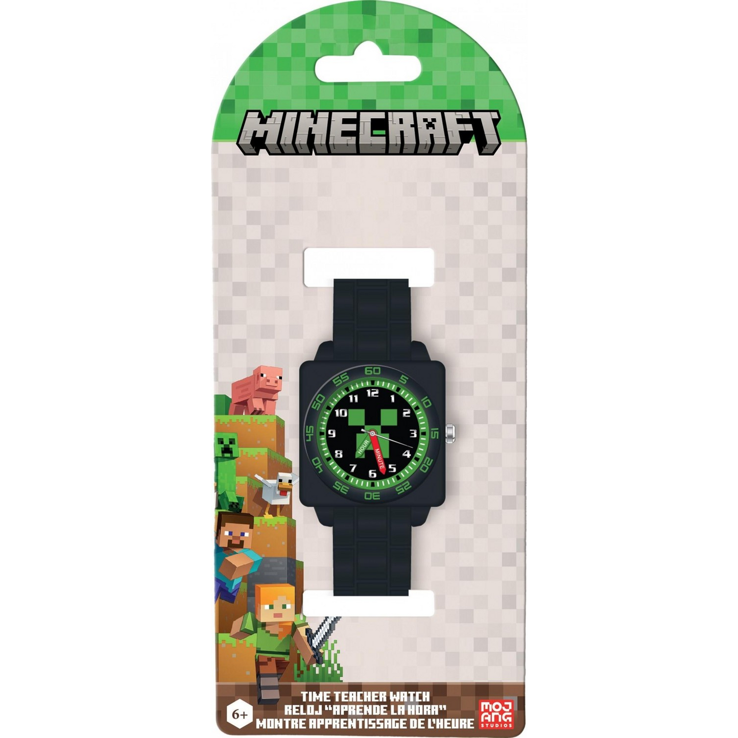 Kids Licensing LED kijelzős gyermek karóra - Minecraft (MIN9011)