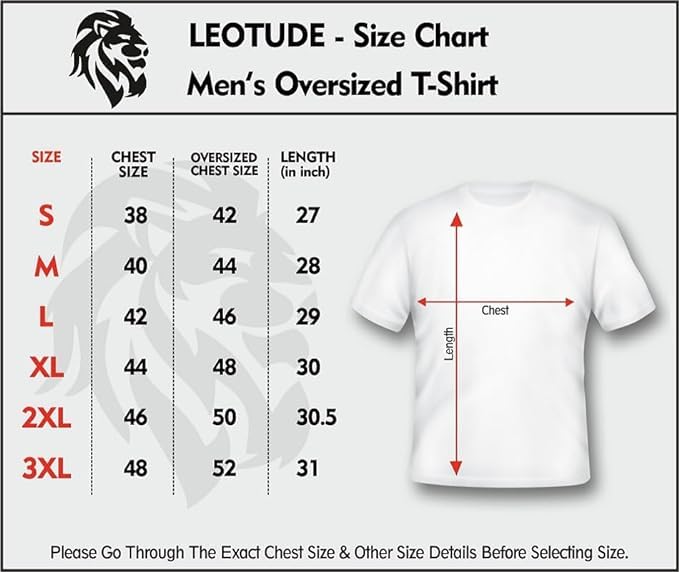 LEOTUDE Man Cotton Blend Graphic Print Round Neck Half Sleeve Drop Shoulder Oversized T Shirt (Color Navy Blue)