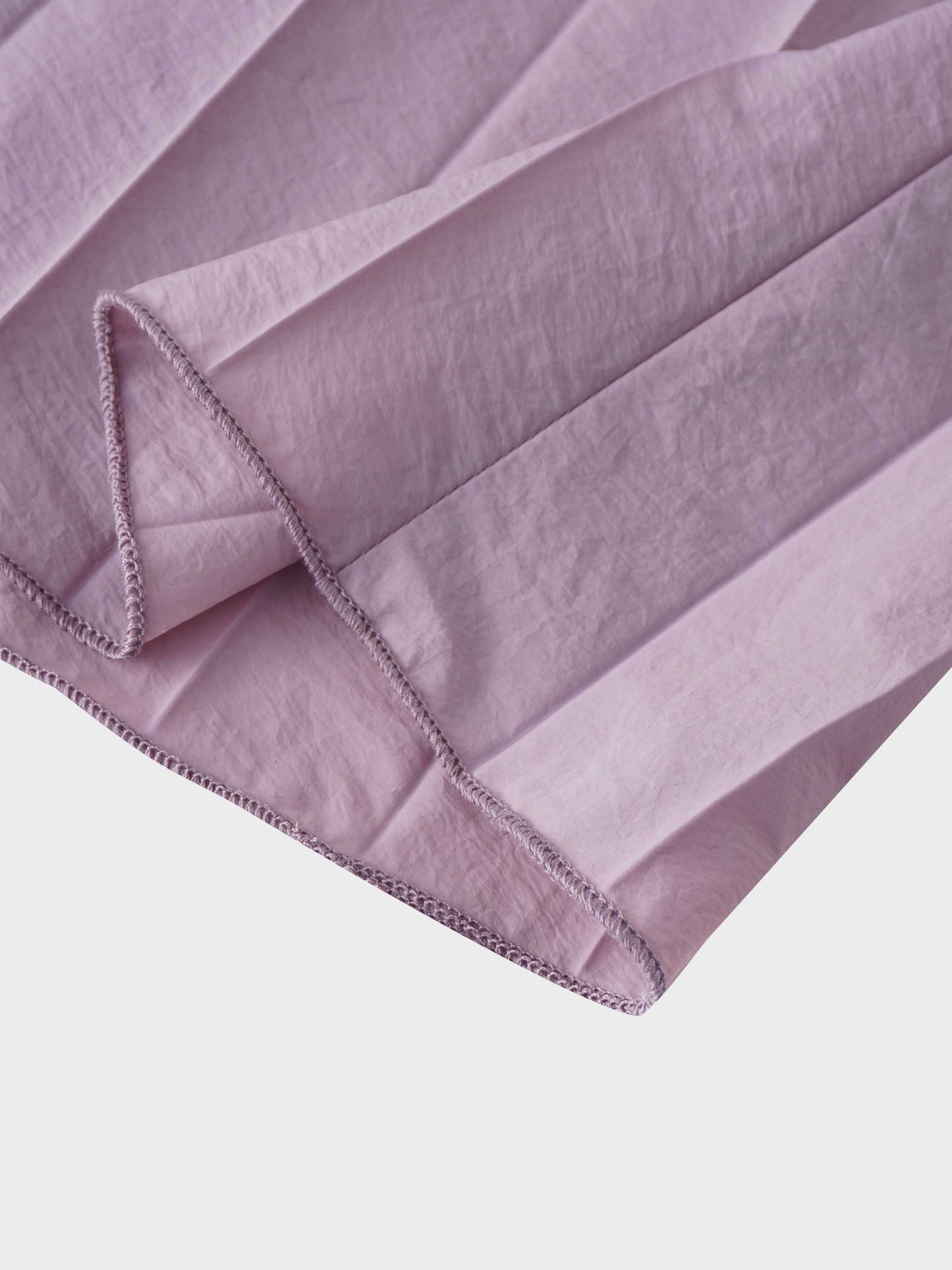 Nylon Circle Skirt-Mauve-4