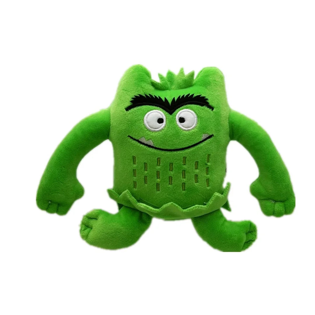 6pcs Color Monster Kawaii Plush Toys for Kids