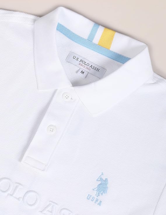 U.S. POLO ASSN. Men's Cotton Slim Fit Polo Shirt