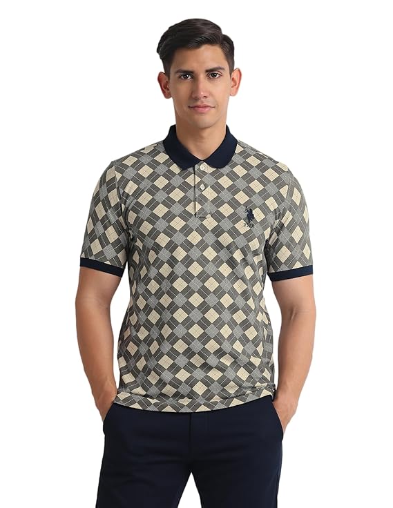U.S. POLO ASSN. Men's Cotton Slim Fit Polo Shirt