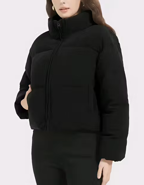 Women's High-Nek with Full Sleeve Puffer Jacket