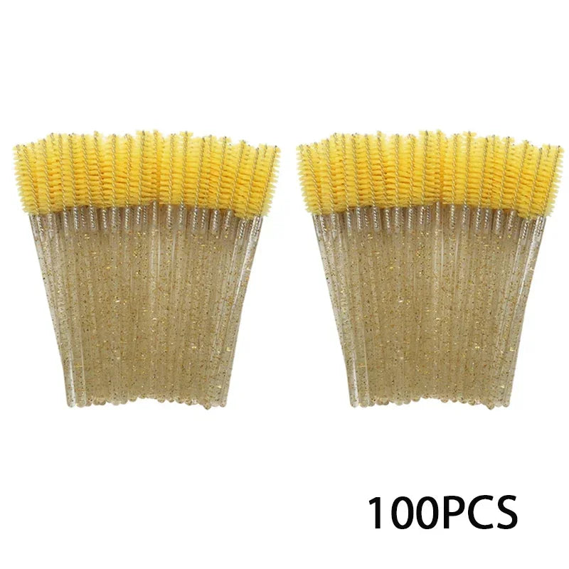 Wholesale 100PCS Disposable Mascara Spoolies