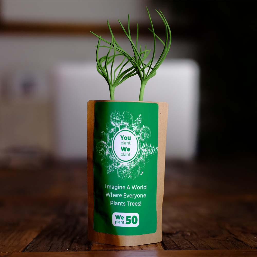 You Plant We Plant Tree Pouch, We Plant 10 More Trees