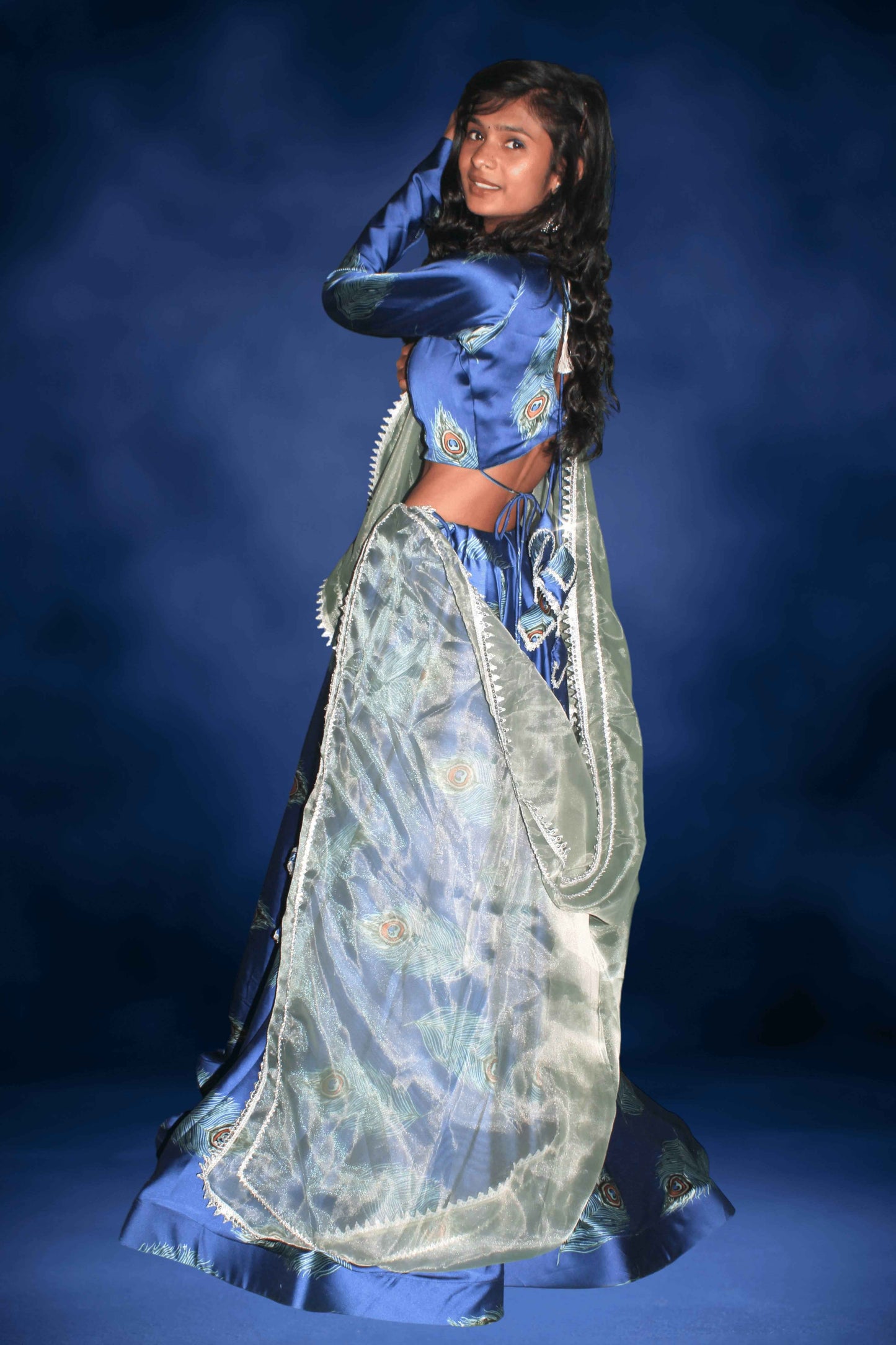 Mayuri Royale Satin Lehenga Set