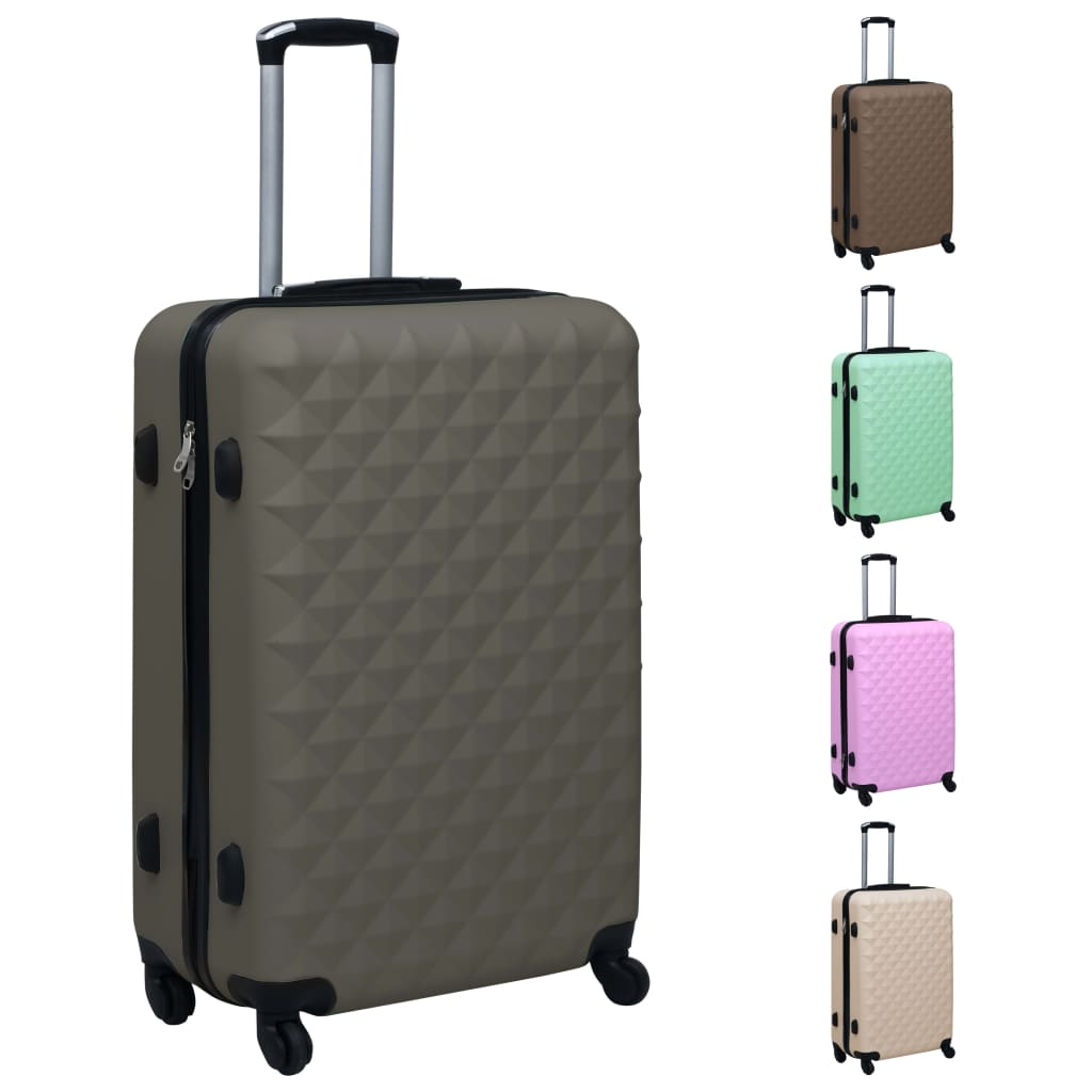 vidaXL Suitcase Travel Luggage Suitcase Bag Case with 360 Degree Castors ABS