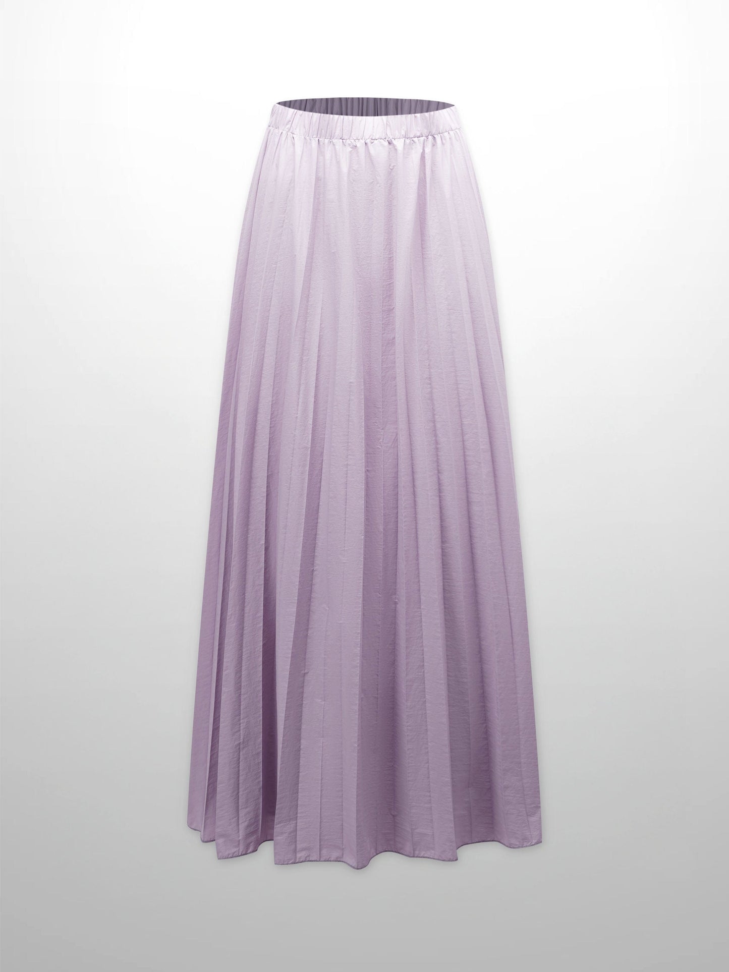 Nylon Circle Skirt-Mauve-0