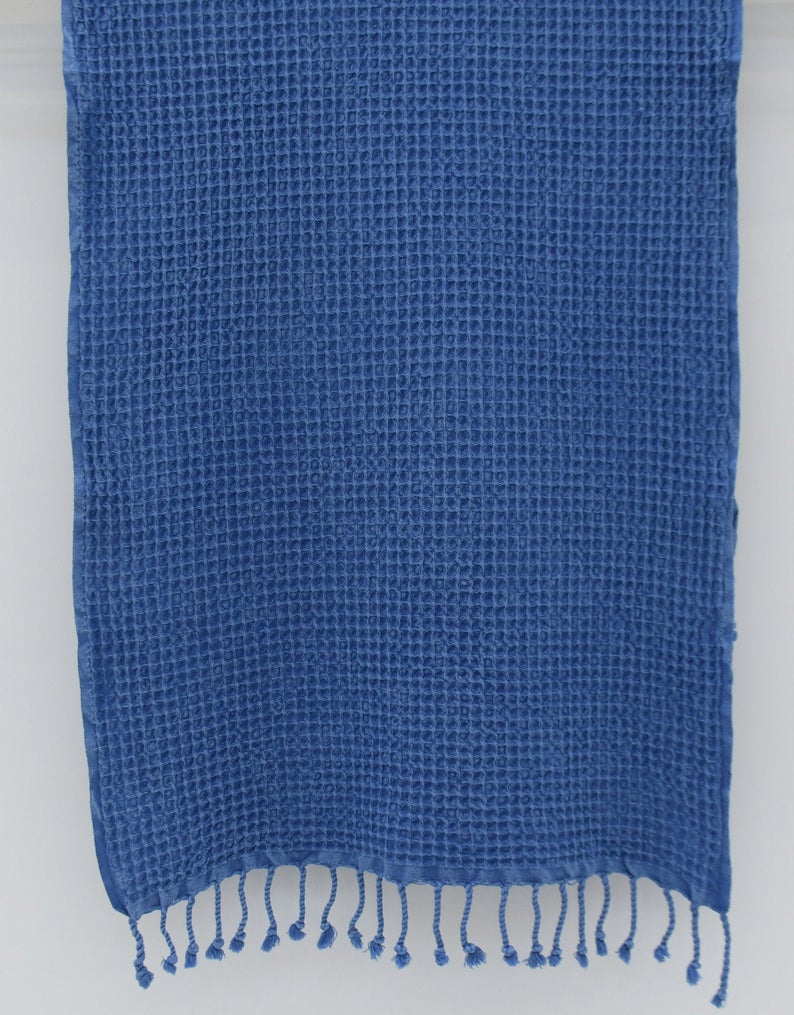 WAFFLE STONE WASHED HAND TOWEL