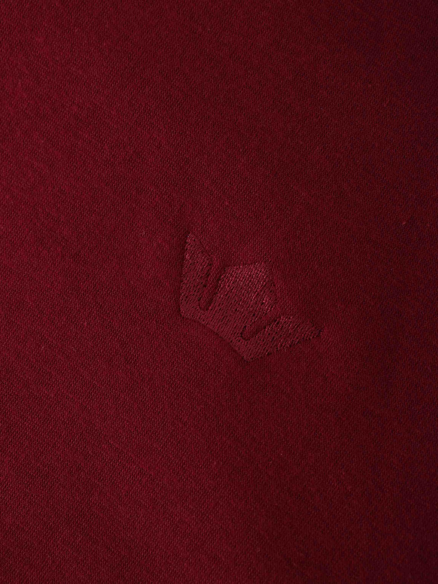 Logo Sweatshirt-Burgundy-4