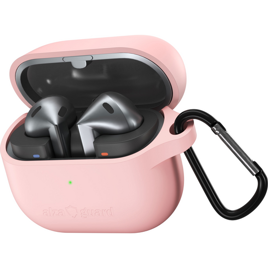 AlzaGuard Premium Silicone Case Samsung Galaxy Buds 3 / Pro rózsaszín tok (AGD-SCS003P)