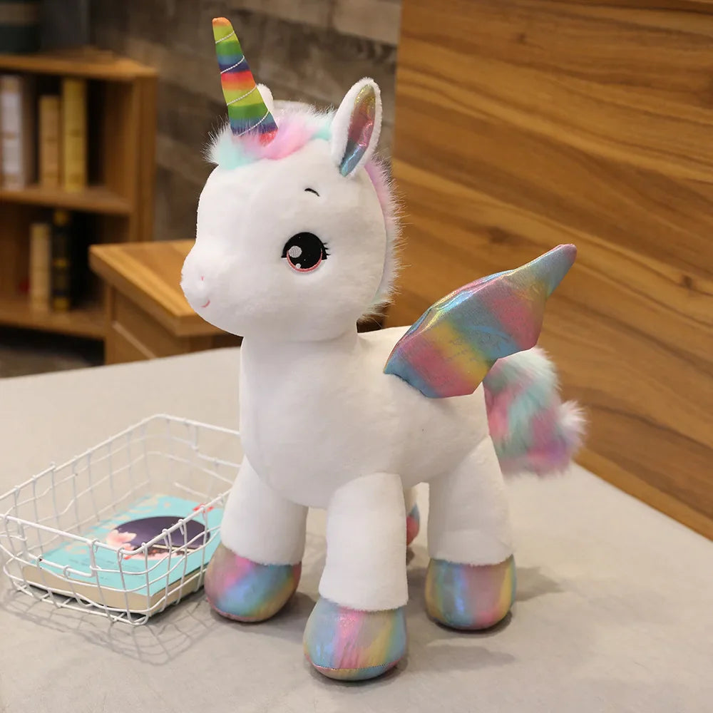 40CM Rainbow Unicorn Plush Toy for Kids