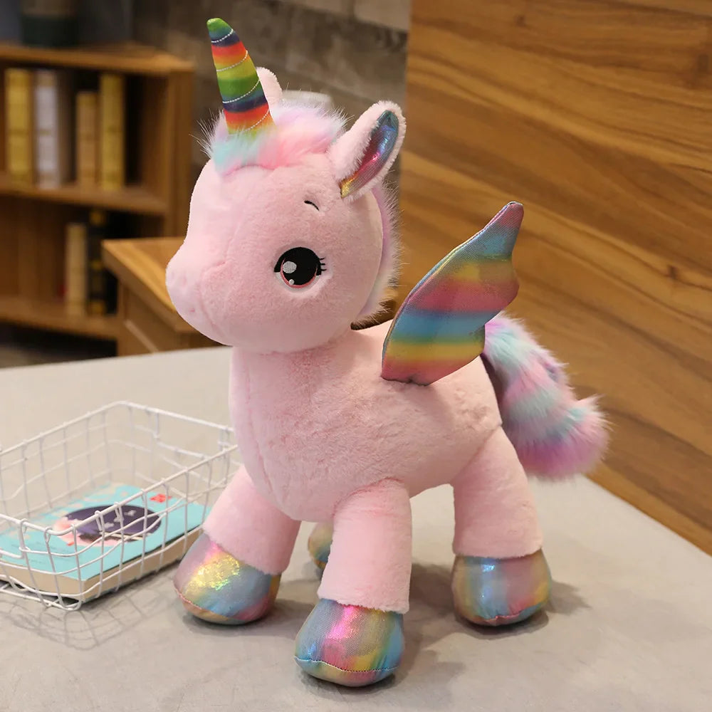 40CM Rainbow Unicorn Plush Toy for Kids