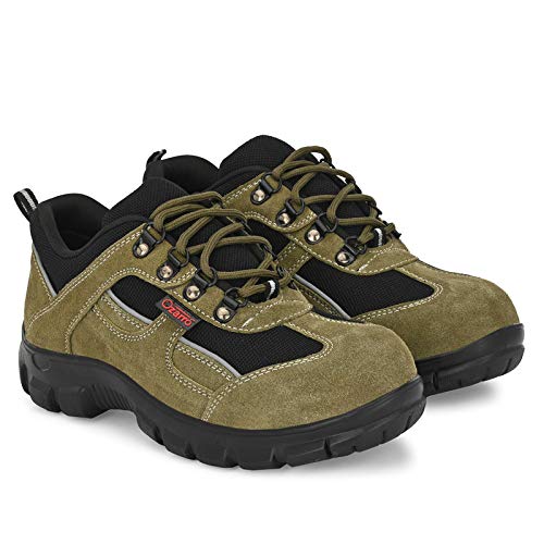 Ozarro Suede Leather Steel Toe Safety Shoes (S4423)