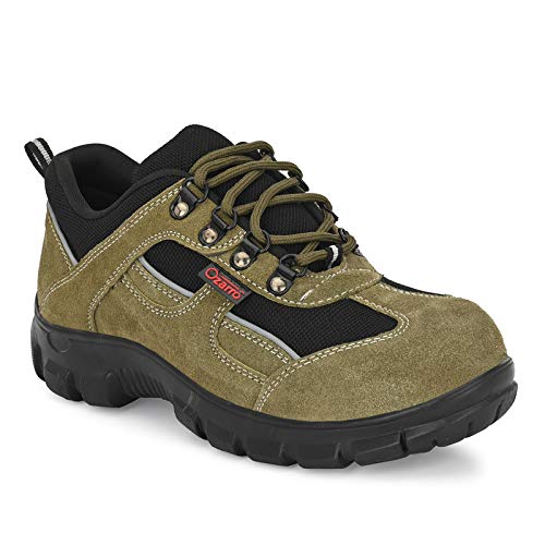 Ozarro Suede Leather Steel Toe Safety Shoes (S4423)