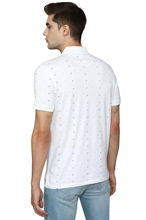 Allen Solly Men's 100% Cotton Regular Fit T-Shirt