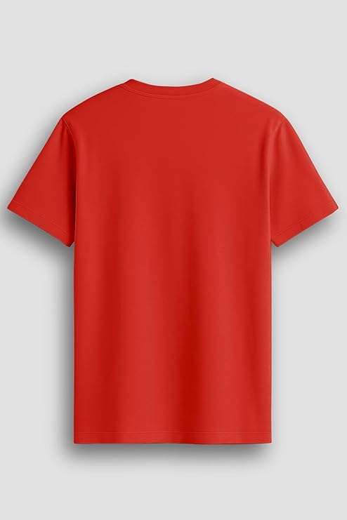 Amazon Brand - Anarva Regular Fit Halloween T-Shirt | Scary Pumpkin Face Print Cotton Tee for Men & Women | Spooky Halloween Costume Top