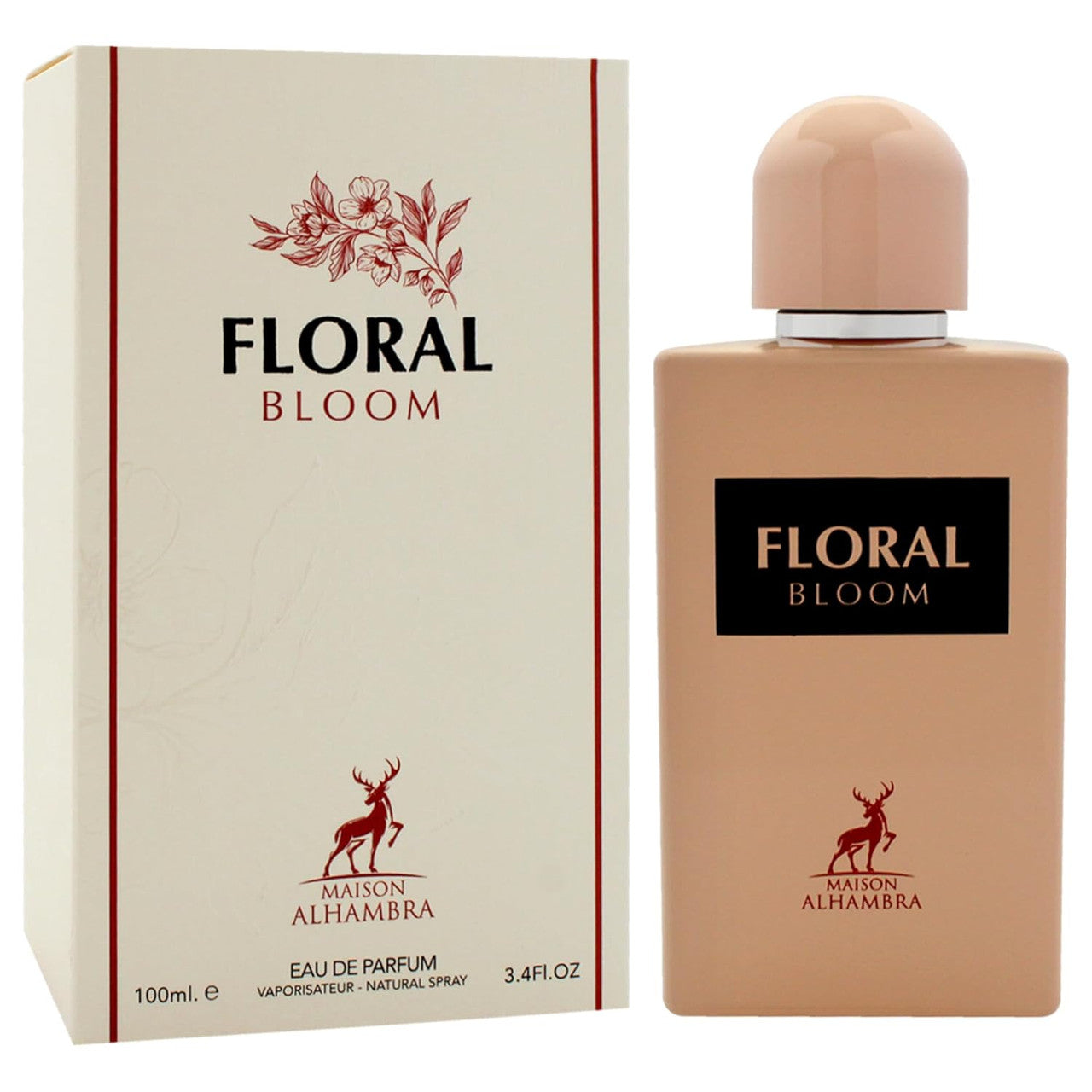 MAISON ALHAMBRA FLORAL BLOOM EDP 3.4 W