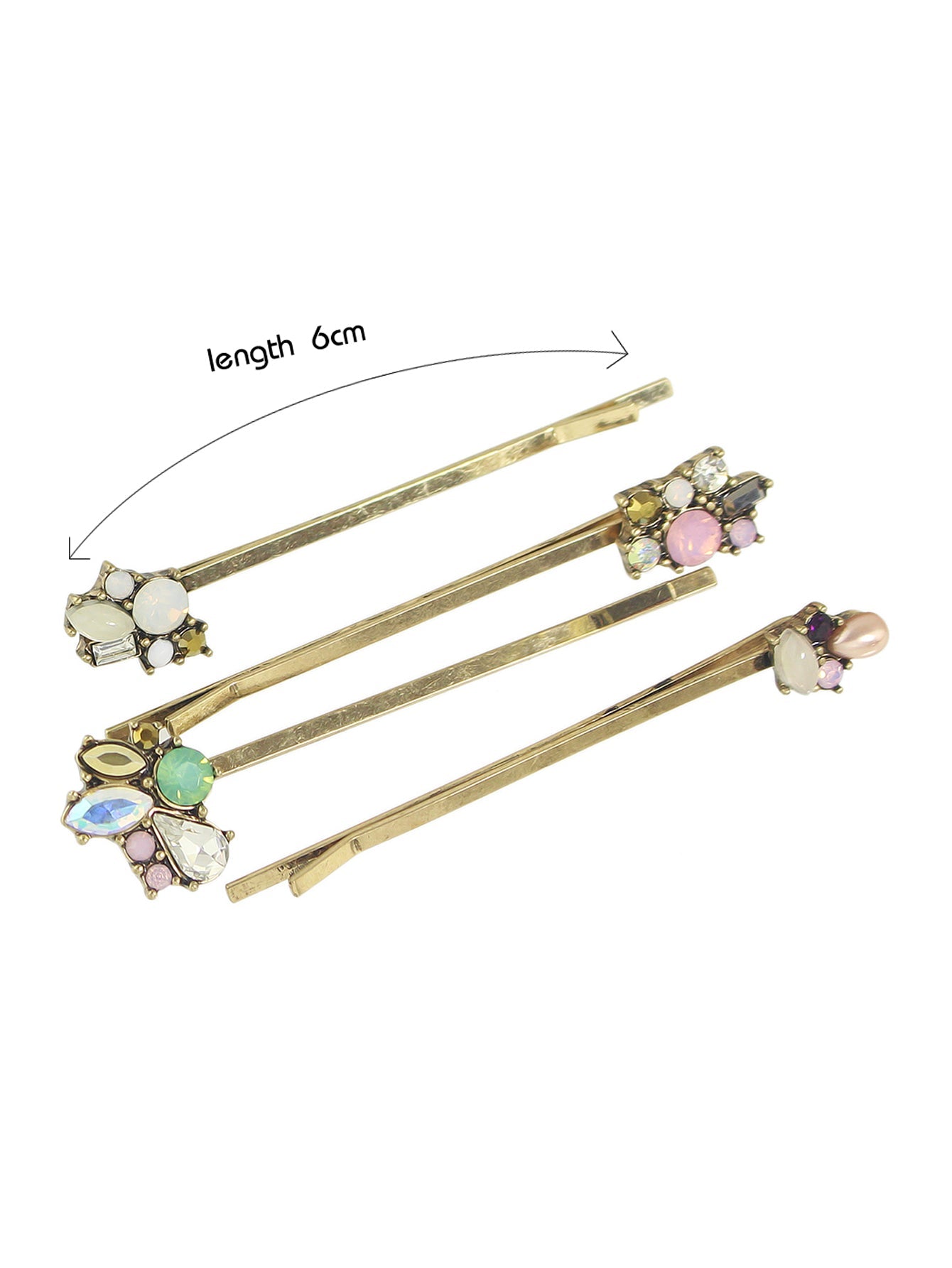 4 pcs Hair Accessories Colorful Flower Hair Clips Hair Barrettes Headwear Tools
