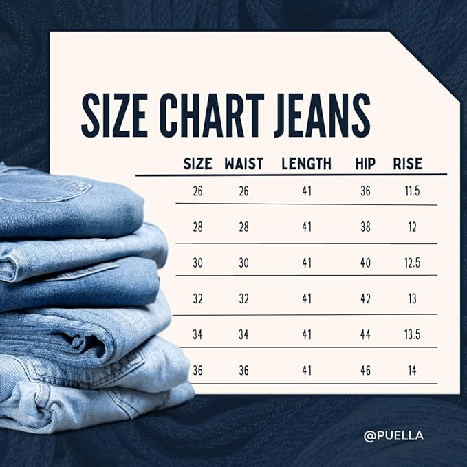 PUELLA Distressed Jeans in Mid Blue