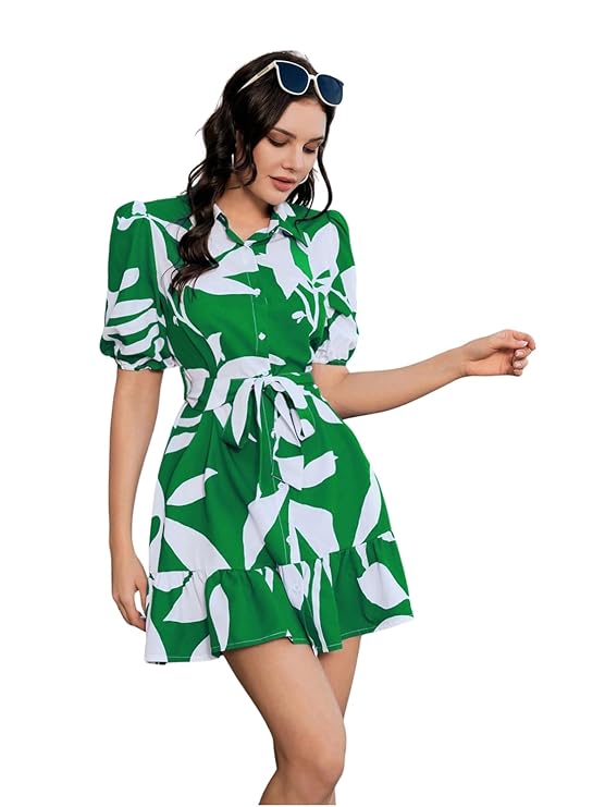 GRECIILOOKS Printed Midi Bodycon One-Piece Dress Elegant Summer Outfit, Slim Fit Cocktail Look, Soft Fabric