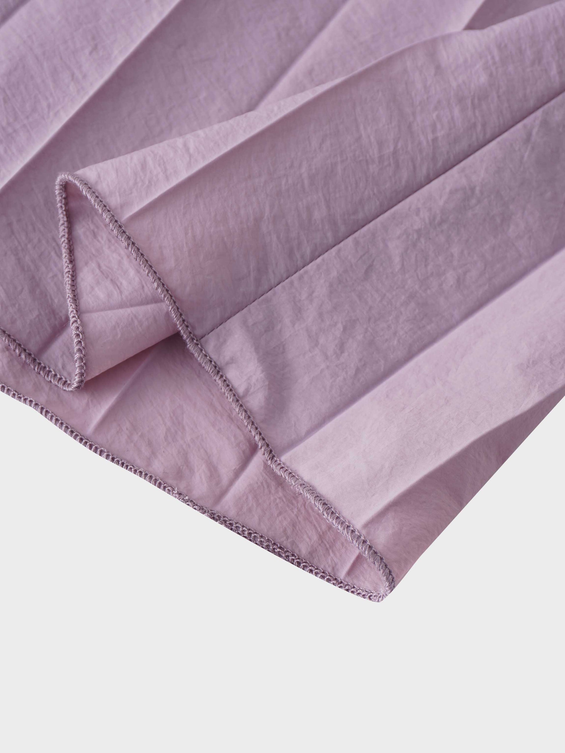 Nylon Circle Skirt-Mauve-4