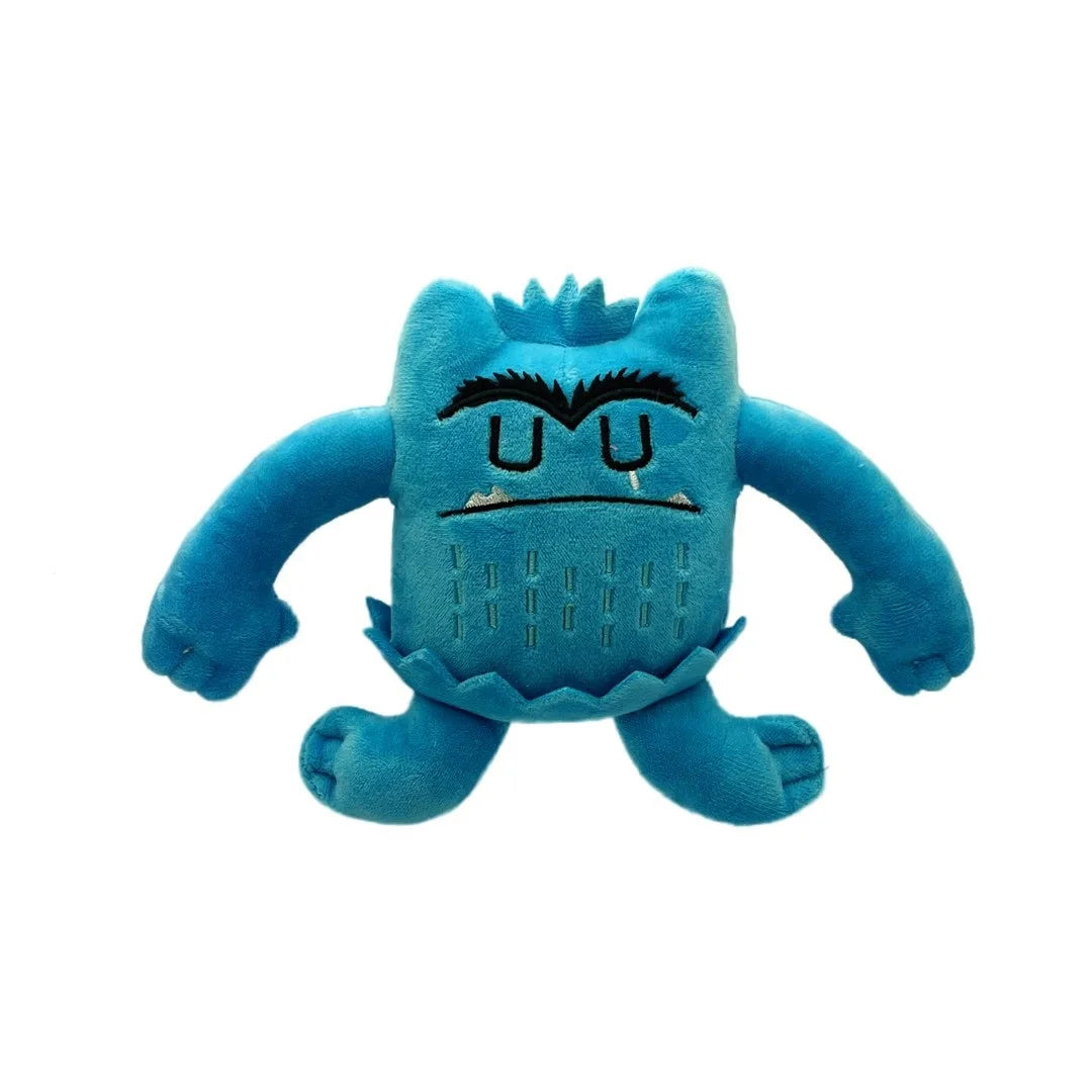 6pcs Color Monster Kawaii Plush Toys for Kids