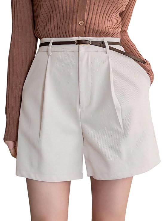 GRECIILOOKS Women’s Western Shorts – Trendy Knee Length Casual Bottoms | Relaxed Fit Summer Shorts for Girls & Women (Available in Plus Size)