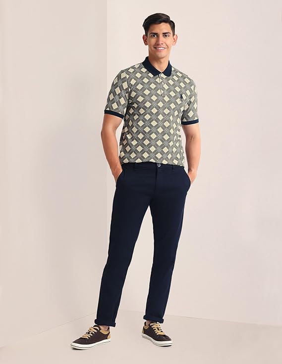 U.S. POLO ASSN. Men's Cotton Slim Fit Polo Shirt