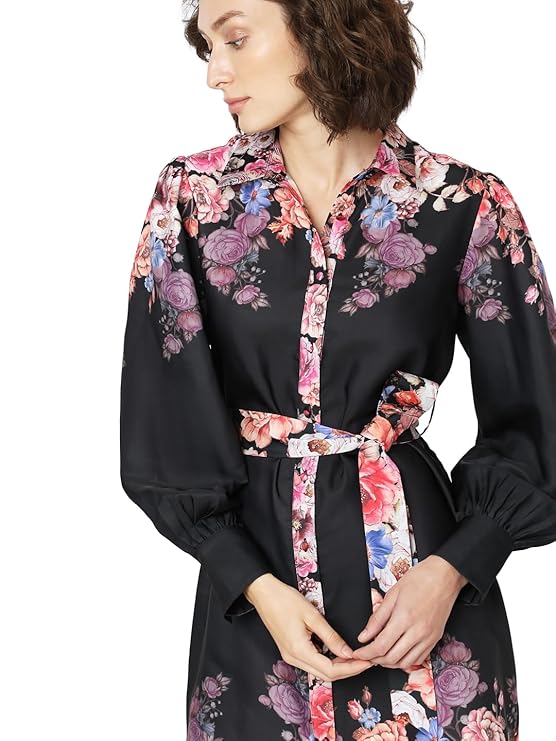 VERO MODA Women's Polyester Shirt Above The Knee Dress