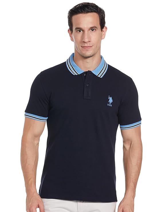 U. S. POLO ASSN. Men's Solid Slim Fit Polo Shirt
