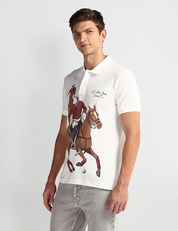 U.S. POLO ASSN. Men's Fitted Polo Shirt