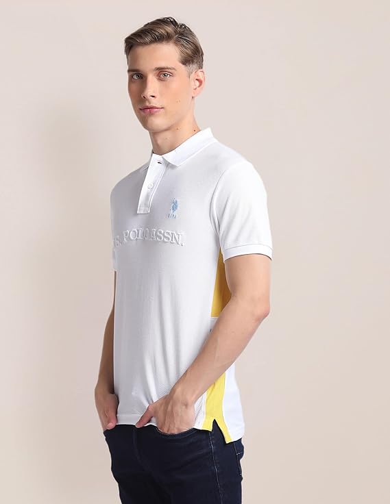 U.S. POLO ASSN. Men's Cotton Slim Fit Polo Shirt