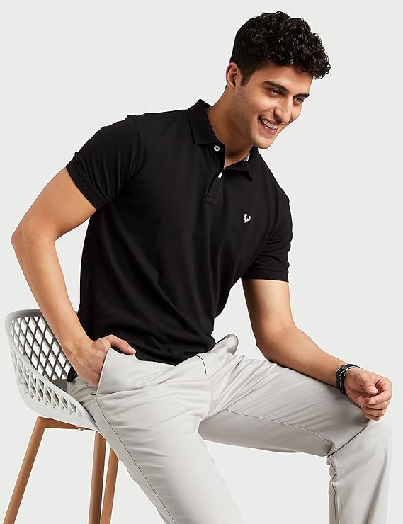 Allen Solly Men's Cotton Regular Fit Polo T-Shirt