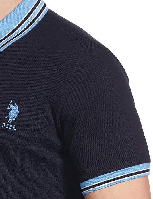 U. S. POLO ASSN. Men's Solid Slim Fit Polo Shirt