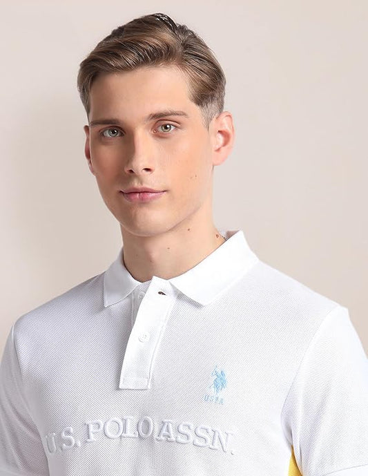 U.S. POLO ASSN. Men's Cotton Slim Fit Polo Shirt