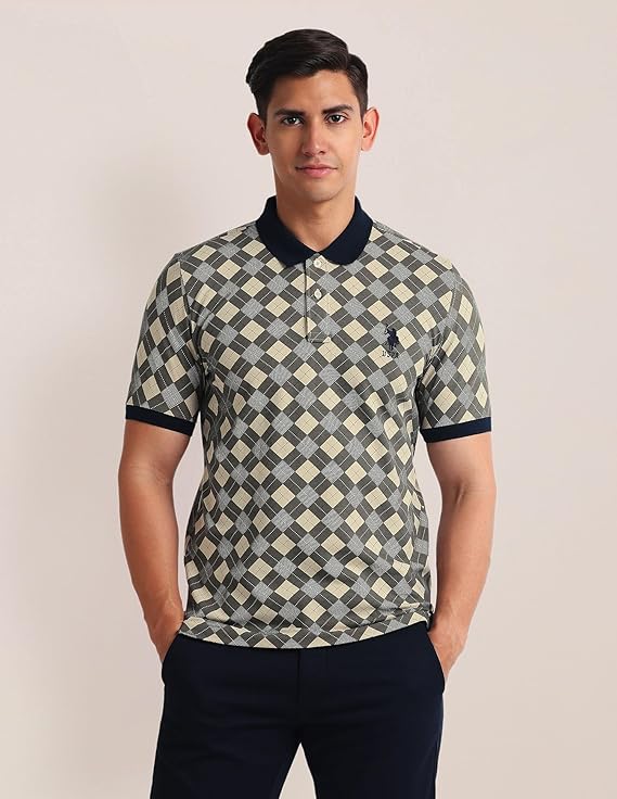 U.S. POLO ASSN. Men's Cotton Slim Fit Polo Shirt