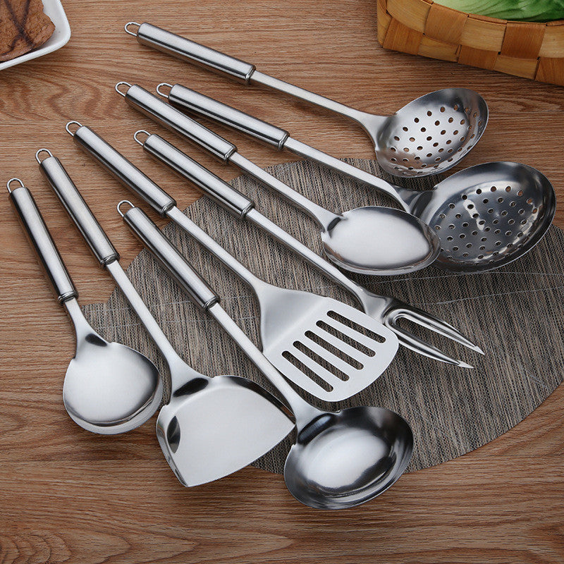 Anti-Scald Stainless Steel Kitchen Utensil Spatula