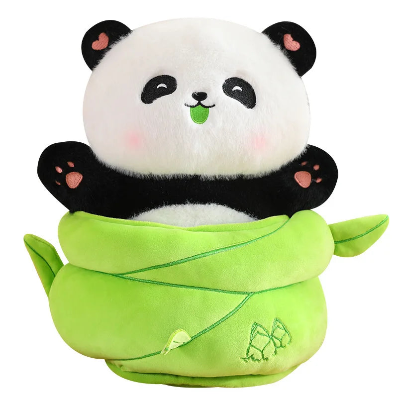 Cute Bamboo Panda Plush Toy for Kids