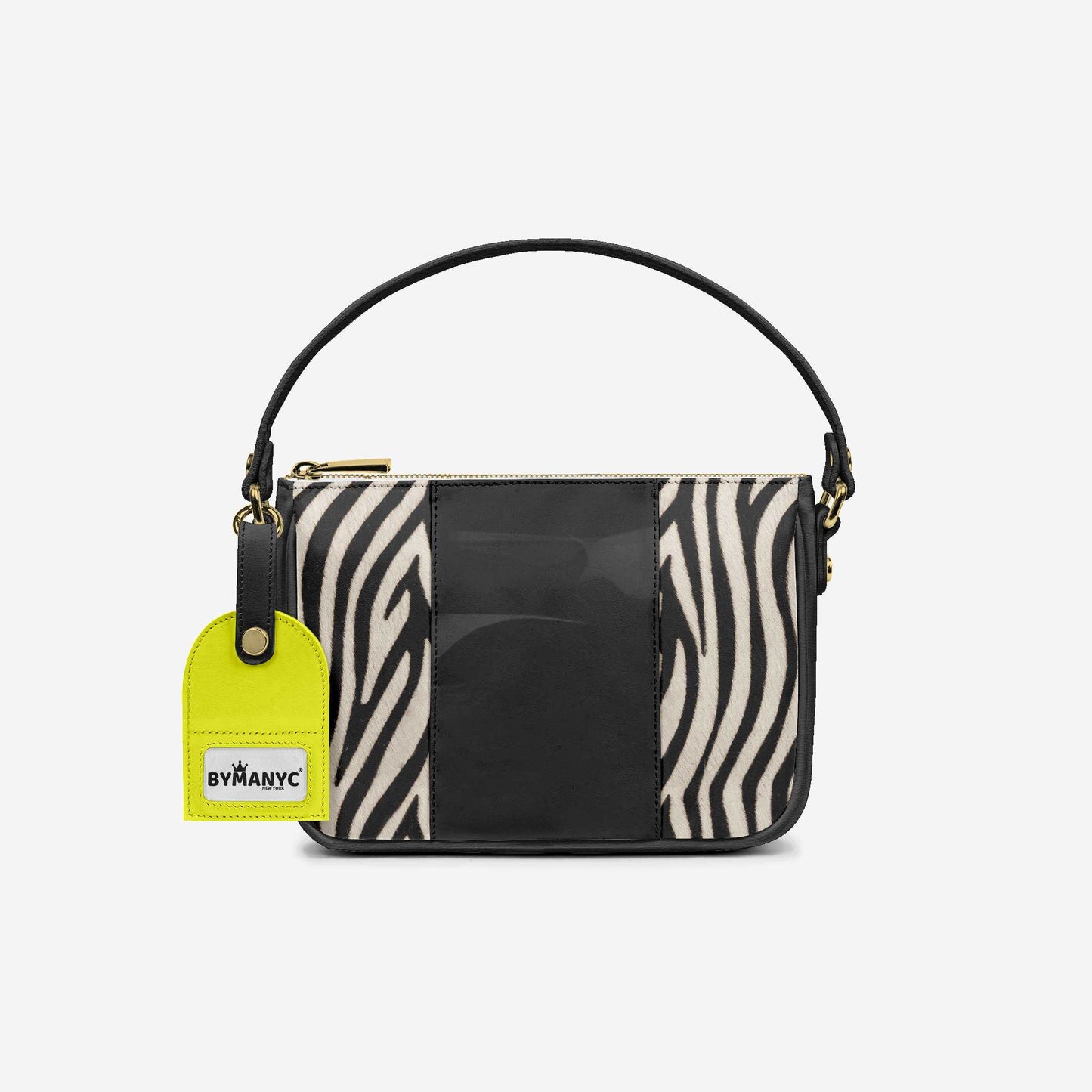 Handbag BYMANYC ® New York – Luxe Pendant Vertical Band in Ruby & Onyx-1