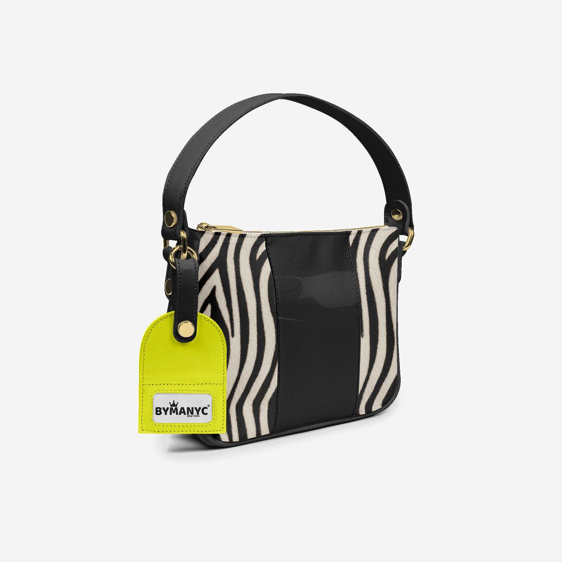 Handbag BYMANYC ® New York – Luxe Pendant Vertical Band in Ruby & Onyx-0