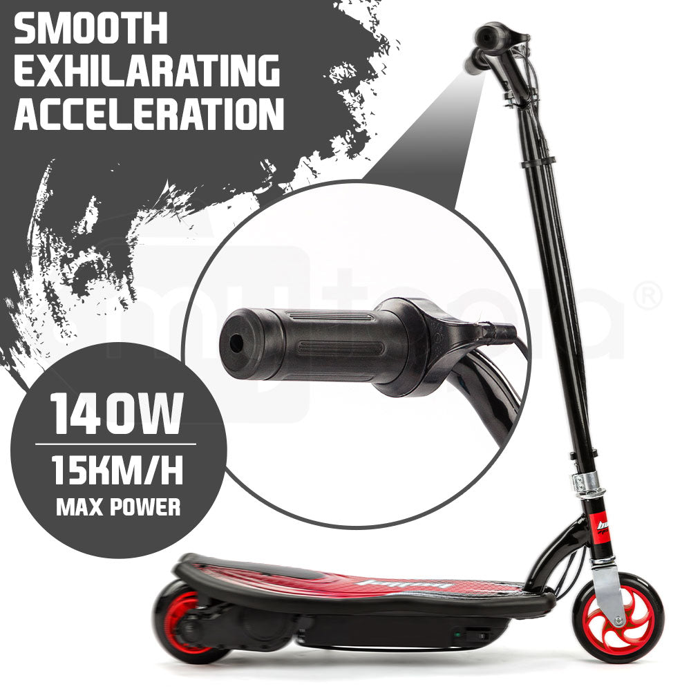 NNEMB Kids Electric Scooter 140W Children Ride Toy Battery Boys Girls Red