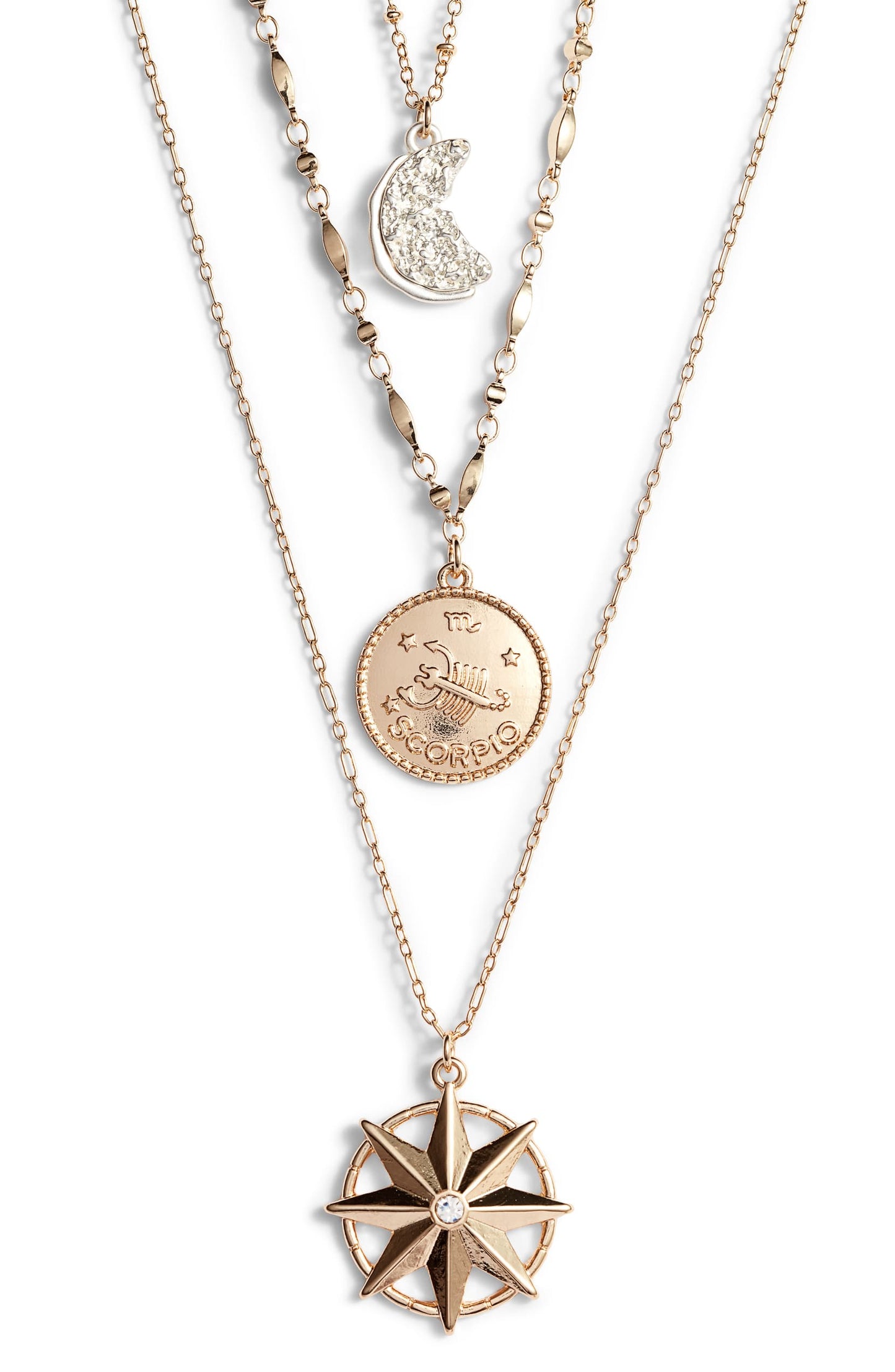 Astrological Charm Necklace - Scorpio-0
