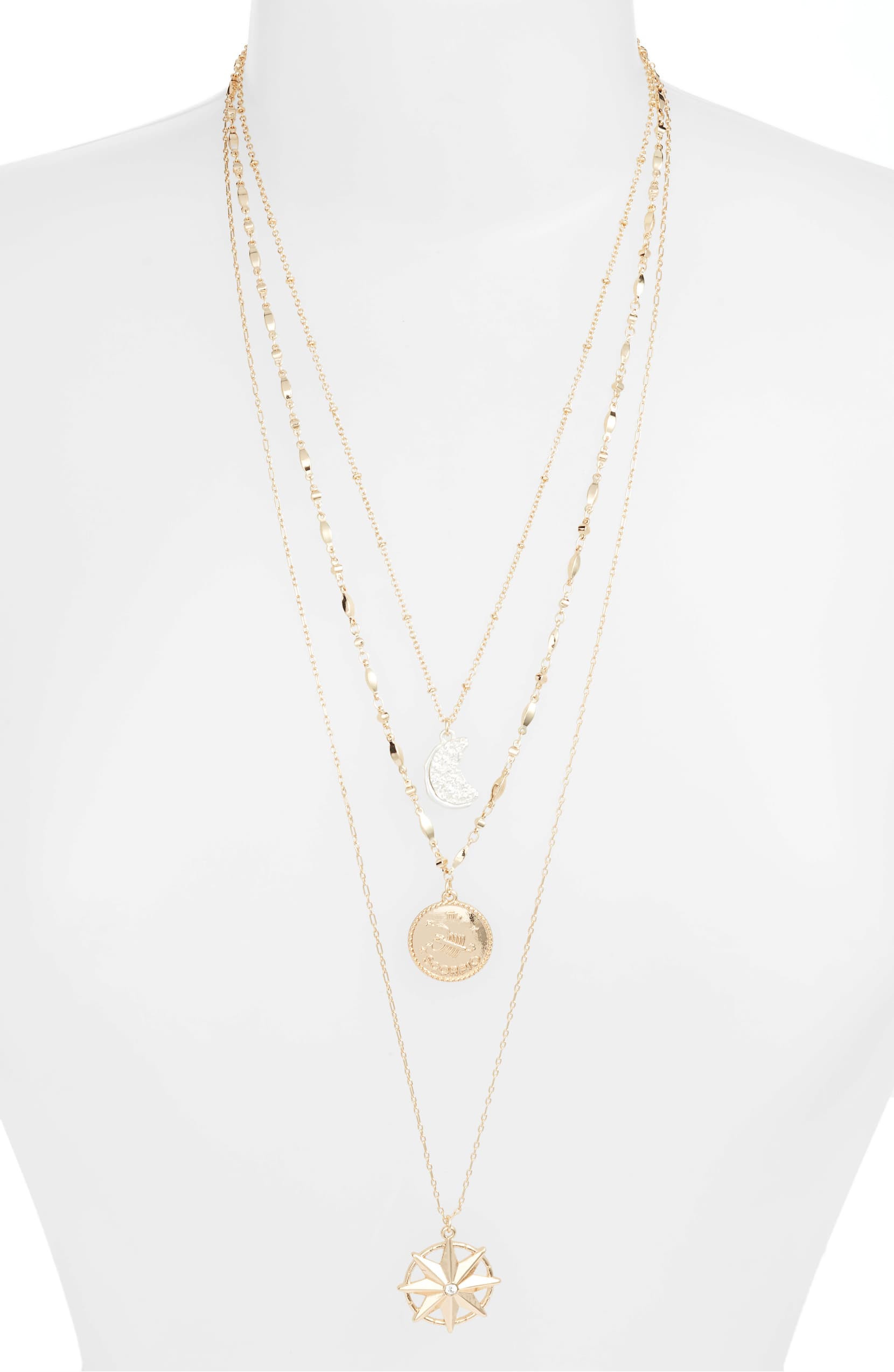 Astrological Charm Necklace - Scorpio-1