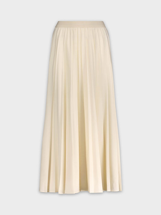 PLEATED SKIRT 37"-VANILLA-0