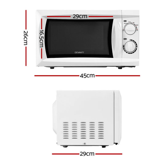NNEDSZ Devanti 20L Microwave Oven 800W White