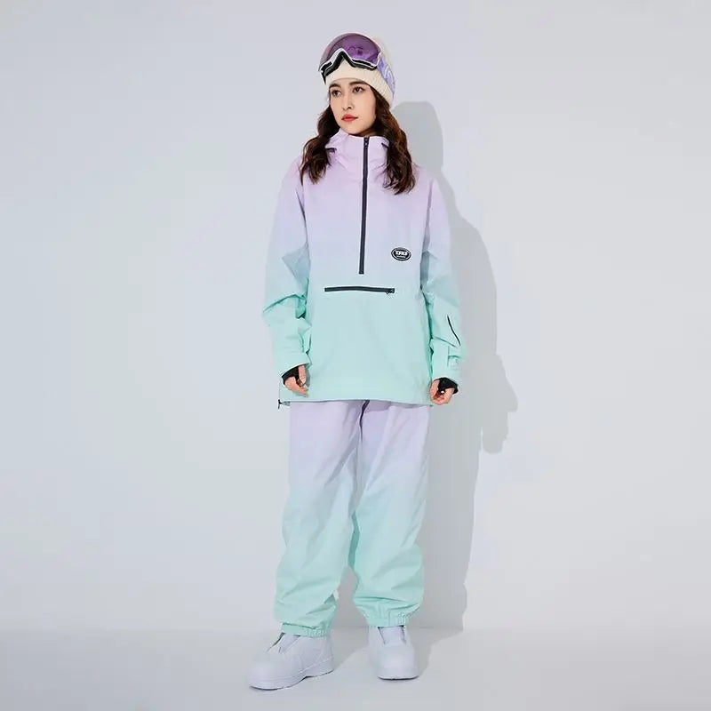 Waterproof Gradient Ski Suit – Warm Snowboard Suit