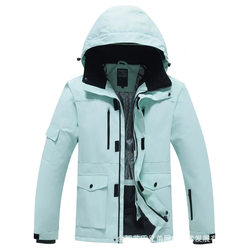 Waterproof Windproof Ski Jacket for Men and Women