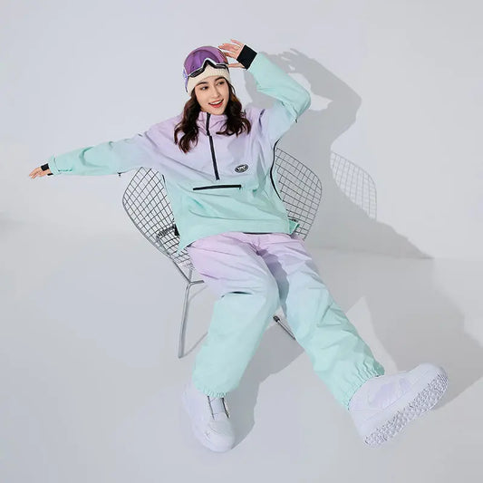 Waterproof Gradient Ski Suit – Warm Snowboard Suit