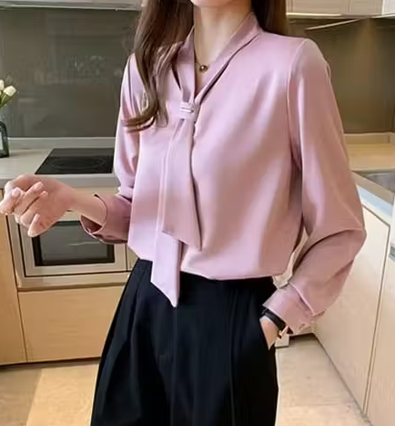 Top Pink Women's Shirt Strappy Classic Fit Top